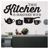 Kitchen Wall Stickers THIS KITCHEN IS SEASONED...