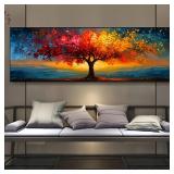 Extra-Large Tree of Life Abstract Canvas Prints...