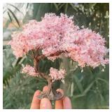 1pc Peach Blossom Tree Model-Miniature...