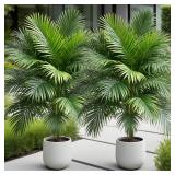 2pcs Large Outdoor Artificial Pineapple Palm...