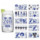 1920s Girl Women Art Design 3D Transfer Sticker...