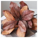 1PC Simulation Green Plants, Magnolia Leaves,...