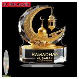 Mubarak Acrylic L-Shaped Desktop Decor Crescent...