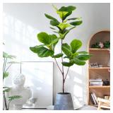 77-135cm (53.1in) Artificial Fiddle Leaf Ficus...