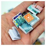 New 100PCS Random Miniatures Dollhouse...