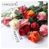 Artificial 58CM Rose Flowers Single...
