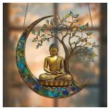 Acrylic 2D Buddha statue Sun Catcher Buddhist...