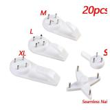 20Pcs Wall Hooks Invisible Nail Hanging...