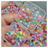 100Pcs Mini Resin Turtles Night Glow Turtle...