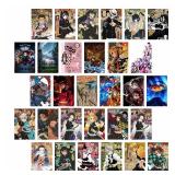 10/30pcs Vintage Demon Anime Wall Collage Kit...