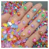 100 Pcs Cute Mini Luminous Turtle Ornaments...