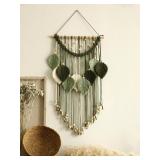 Multicolor Leaves Tapestry Boho Hand Woven...