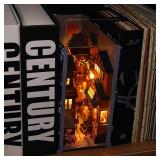 1pc,DIY Book Nook Kit,Assembly Model...