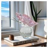 Crystal Cut Butterfly Ornament Decoration for...