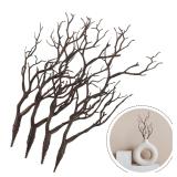 4pcs Artificial Dried Branch Simulate Antler...