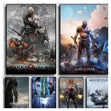 God of War Ragnarok 2022 Poster - Kratos Themed...