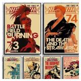 Anime Figure Bleach Poster Aesthetic Gigante...