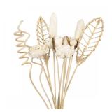 12PCS Lotus Series Flower Rattan Sticks...