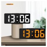 Creative Number Clock Color Nightlight...