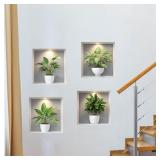 New Creative Green Plants Potted Plants Modern...