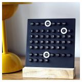 Acrylic Wooden Base Handmade DIY Calendar...