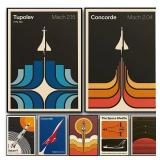 Minimalist Iconic Aviation Supersonic 2.04 Jet...