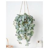Eucalyptus Rattan Artificial Plants Vine Green...