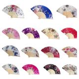Silk Fan Chinese Japanese Style Folding Home...