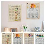 Wall Hanging Tapestries 2026 Calender Wall...