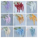 6-pronged artificial simulation branch wisteria...