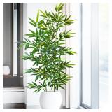 120-240cm/94.48in Artificial Green Bamboo...
