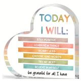 1pc Acrylic Positive Sign Mental Health...