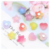 10pcs Heart Star Shape Fridge Magnet Mix Colors...