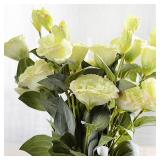 Artificial Flower Eustoma Plants Room window...