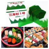 1000pcs /Box Green Leaf Japanese Food Sushi...