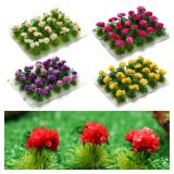 Miniature Flower Cluster Static Grass Tufts...