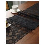 Rose Floral Lace Table Runner American Vintage...