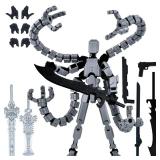 T13 Action Figure 3D Printed Multi-Jointed...