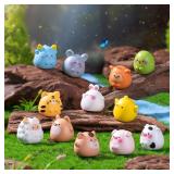 12PC Chinese Zodiac Tiger Rabbit Dragon Horse...