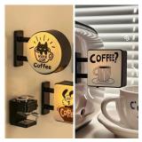 Mini Lightbox Fridge Magnet Coffee Japanese...