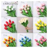 20/15/10/5/3pcs Tulips Artificial Flowers Real...