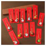 Japanese Asakusa Temple Zodiac Omamori Bell...