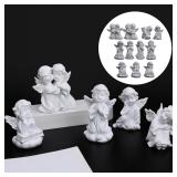 Resin  Angel Figurine Prayer Statue Desktop...