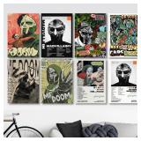 MF DOOM Music Pop Album Cover, HD Canvas...