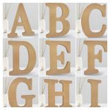 8 Inch Designable Wood Letters, Unfinished Wood...