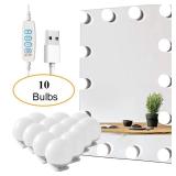 LED Detachable Bulbs Professional Makeup Mirror...