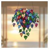 1pcs 8in 2D Acrylic Colored Summer Plant...