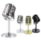 Vintage Microphone Prop,Retro Fake Microphone...