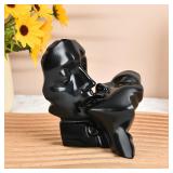 Home d?cor lovers kiss couple figurines...