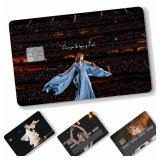 Singer T-TaylorS Stickers 4pcs PVC Credit Card...